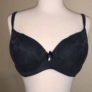 VICTORIA’S BODY BY VICTORIA LINED DEMI BLACK BRA